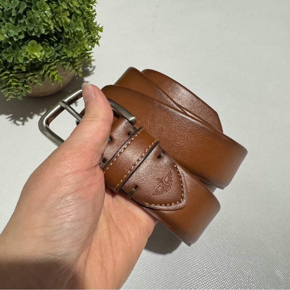 Dockers Imitation Leather Belt Brown Mens Size Extra large 42-44 Classic